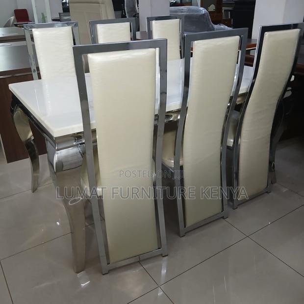 Home Dining Table With Chairs - thumbnail 3