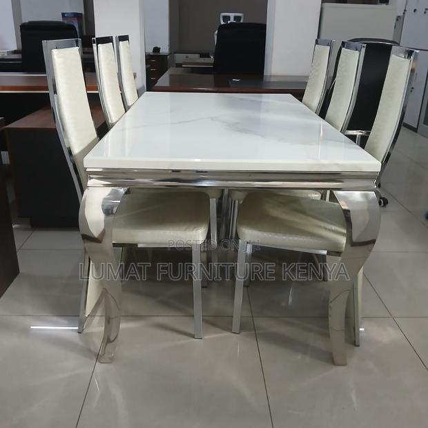 Home Dining Table With Chairs - thumbnail 4