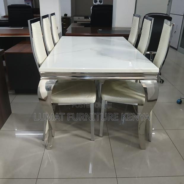 Home Dining Table With Chairs - thumbnail 5