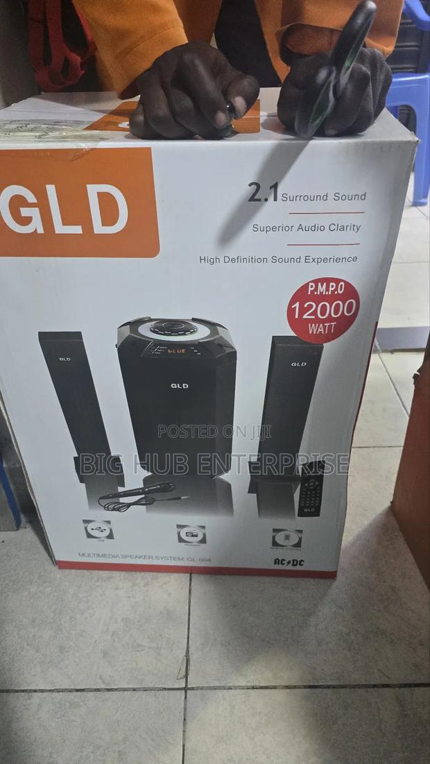 GLD 2.1 Surround Sound Speaker System. - main view