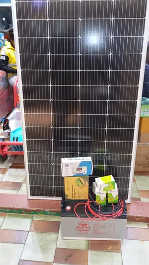 350 Watts Solar - 200ah -20hrs Battery - 32" Smart Tv - 600w Inverter