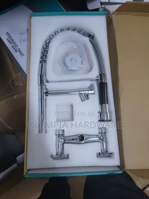 Brimix Kitchen Sink Mixer (Wall) Silver