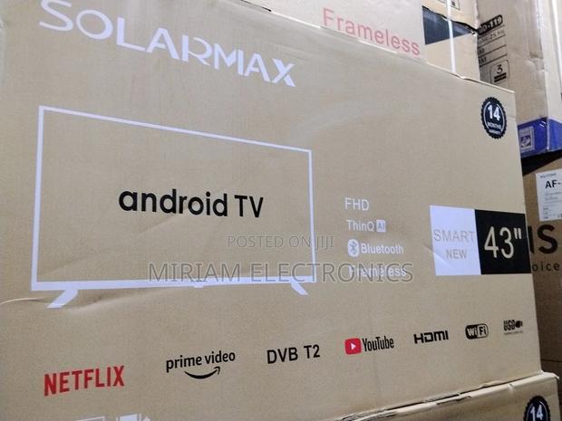 Solarmax 43" Smart Android Led Tv FHD Frameless - thumbnail 3
