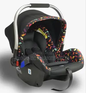 3-in-1 Baby Car Seat, Carry Cot, Rocker With Umbrella Print