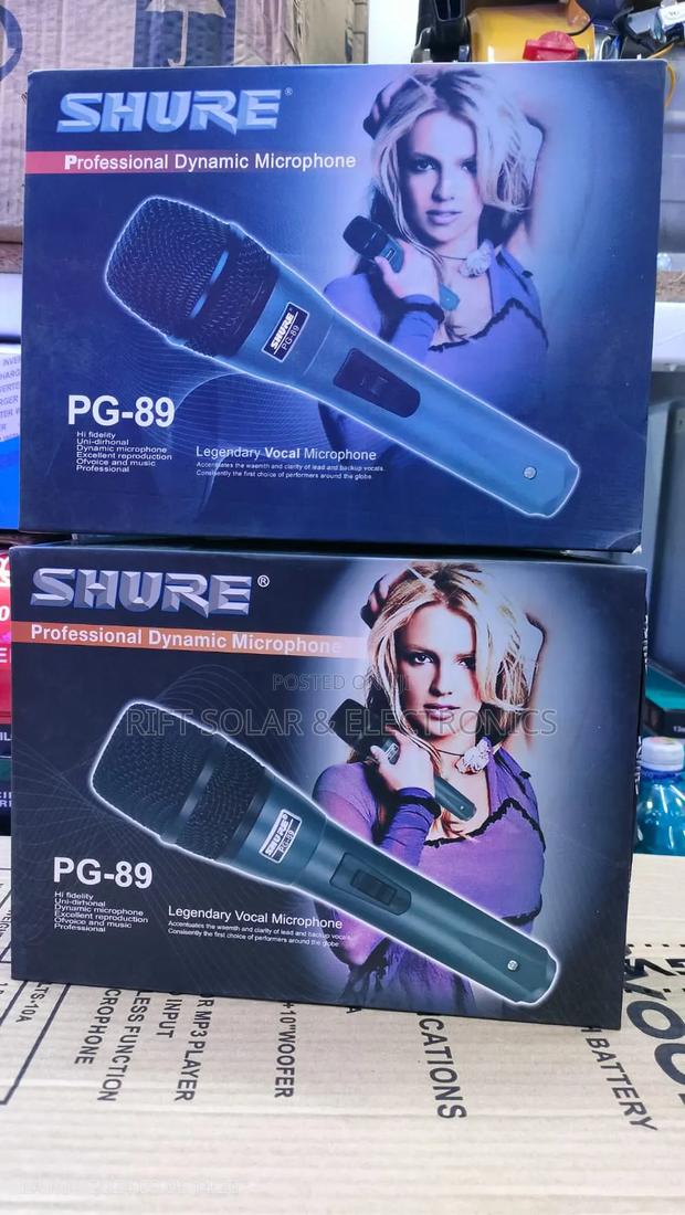 Shure Pg - 89 Dynamic Wired Microphone With 10 Meters Heavy Duty Cable - main view