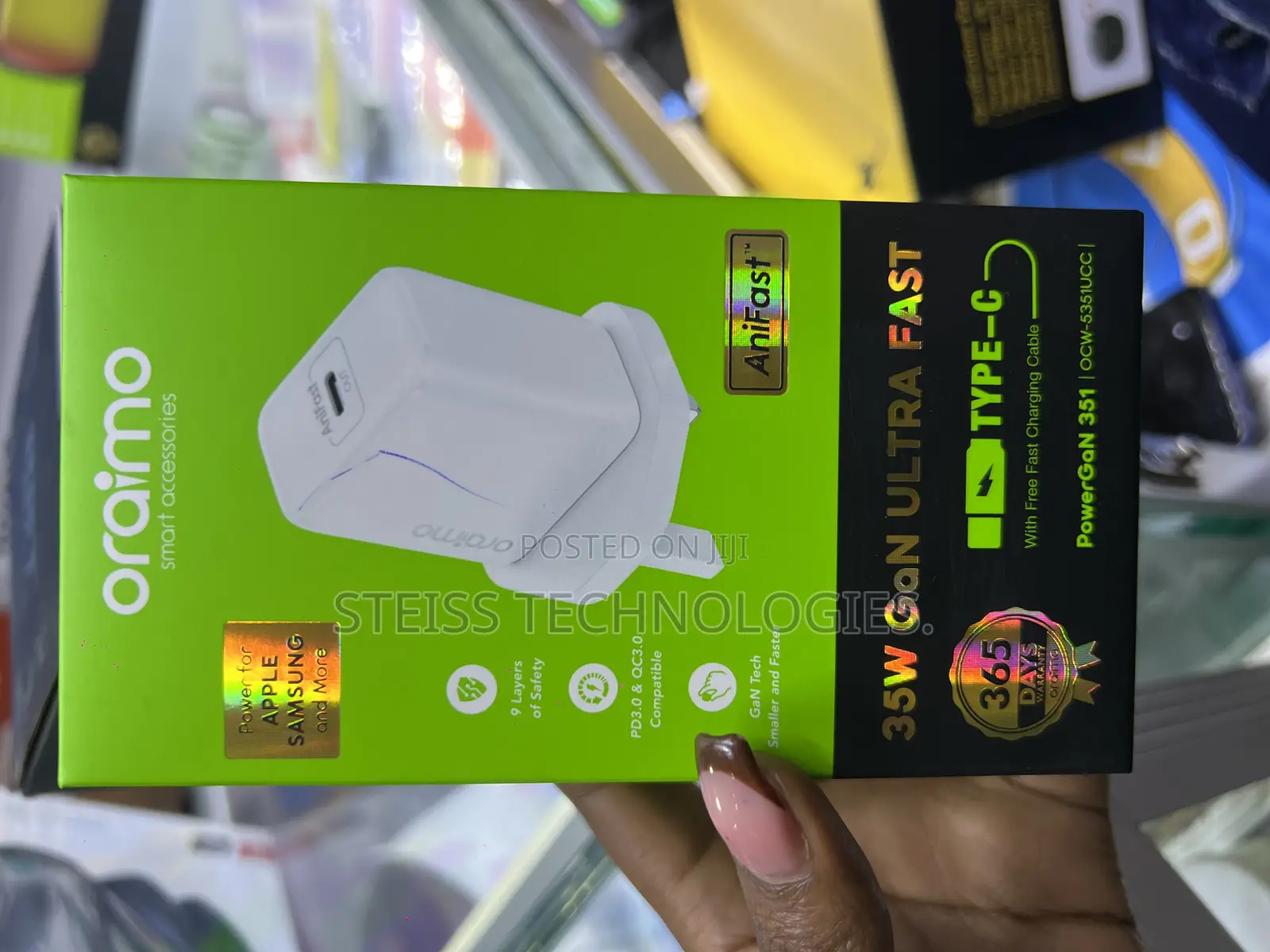 35w Oraimo C to C Charger.