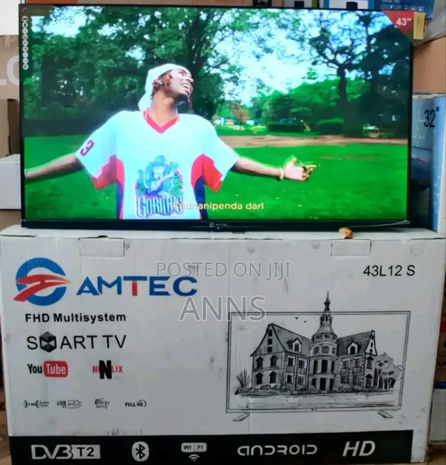 Good Working Amtec 43 Inch Smart Tv
