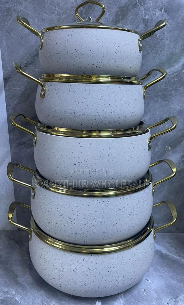 *10pcs Amber Cookware Set*
20/22/24/28/30cm Pots
