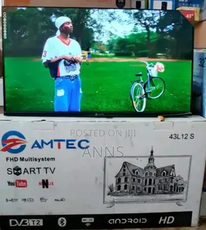 Wifi Enabled Amtec 43 Inch Smart Tv