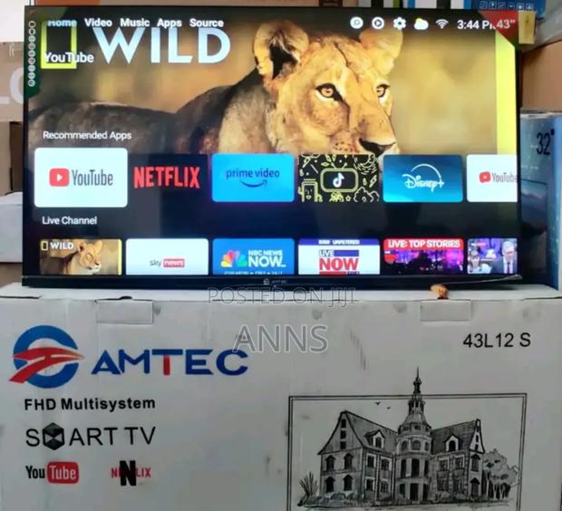 Wifi Enabled Amtec 43 Inch Smart Tv - thumbnail 2