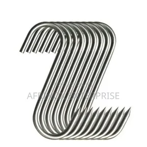 Stainless Steel Butchery Hooks, Cost Per Piece