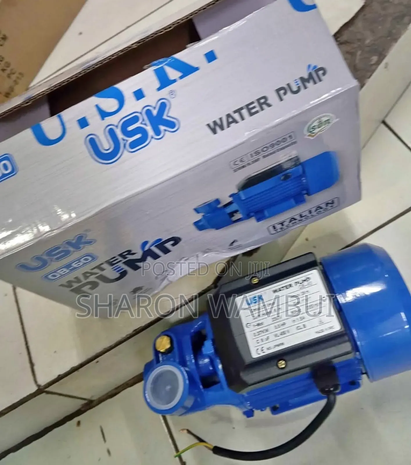 Usk Booster Pump 0.5hp/ Electric Booster Pump