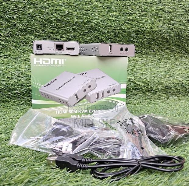 Cat5e Cat6 Rj45 Ethernet Cable 60m Usb KVM Hdmi Extender