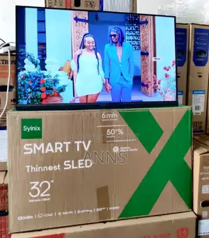 Thin Slim Syinix 32 Inch Smart Tv