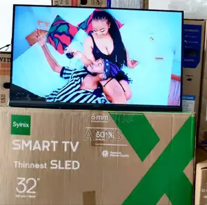 Thin Slim Syinix 32 Inch Smart Tv