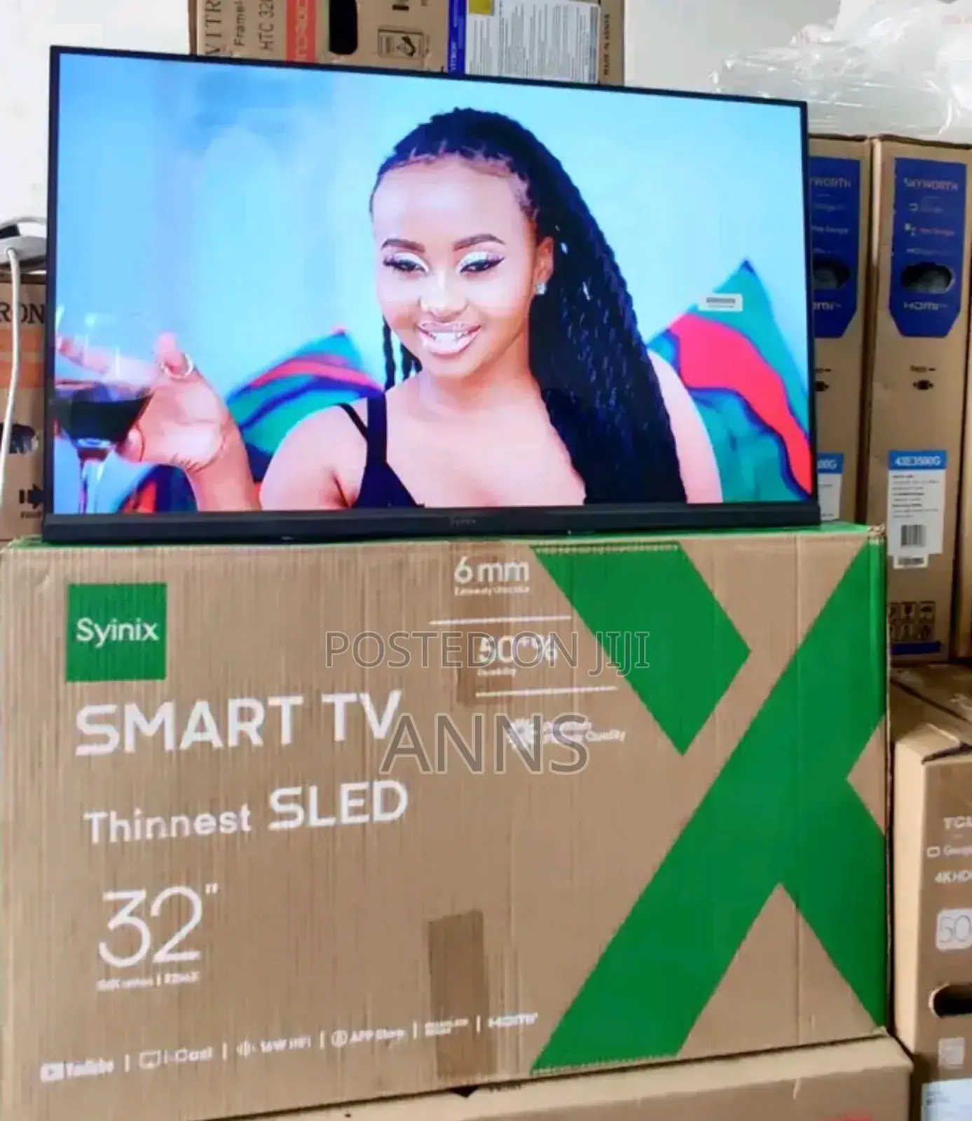 Bluetooth Enabled Syinix 32 Inch Smart Tv