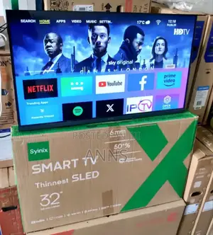 Flameless Syinix 32 Inch Television