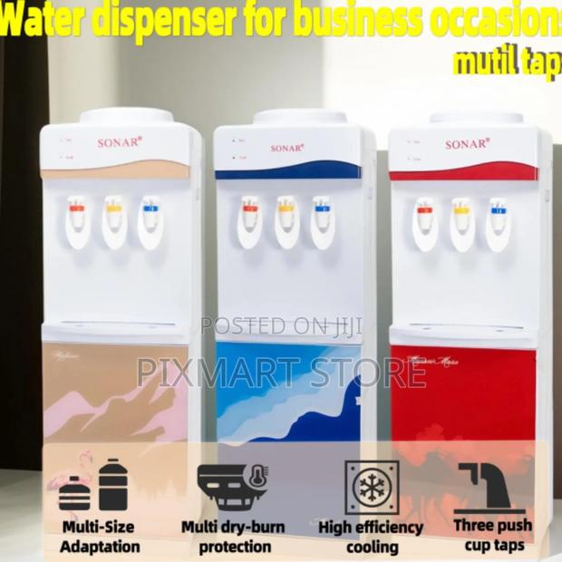 Dispenser, Sonar A7g 3 Tap, Hot, Cold and Warm Dispenser