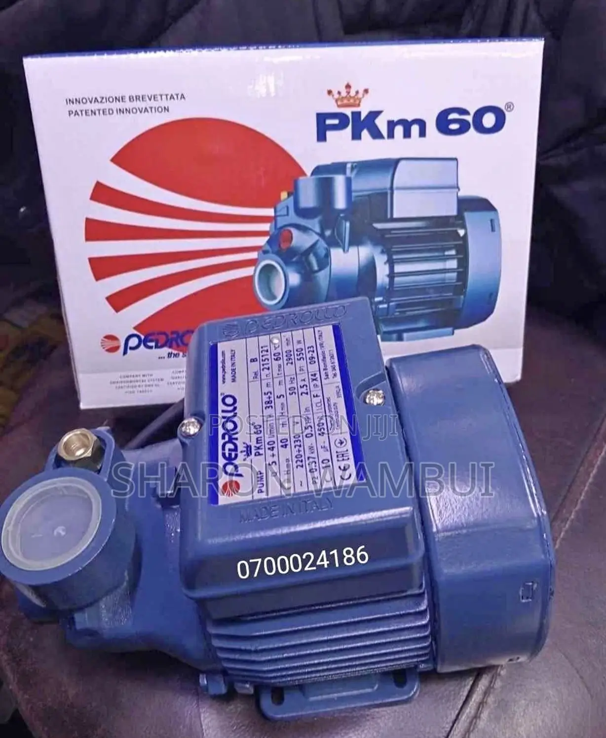 Pedrollo Water Pump Machine 0.5hp/ Electric Booster Pump Pedrollo