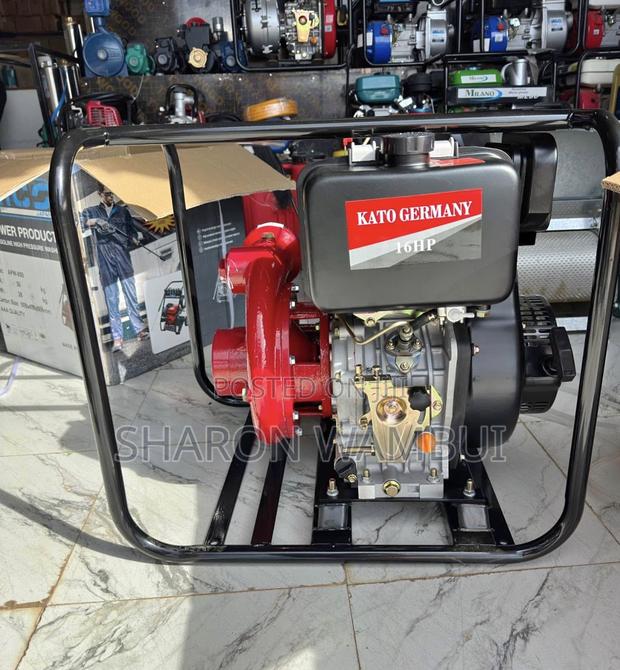 16hp Diesel 3 Inch / Diesel Water Pump 16 Hp High Pressure