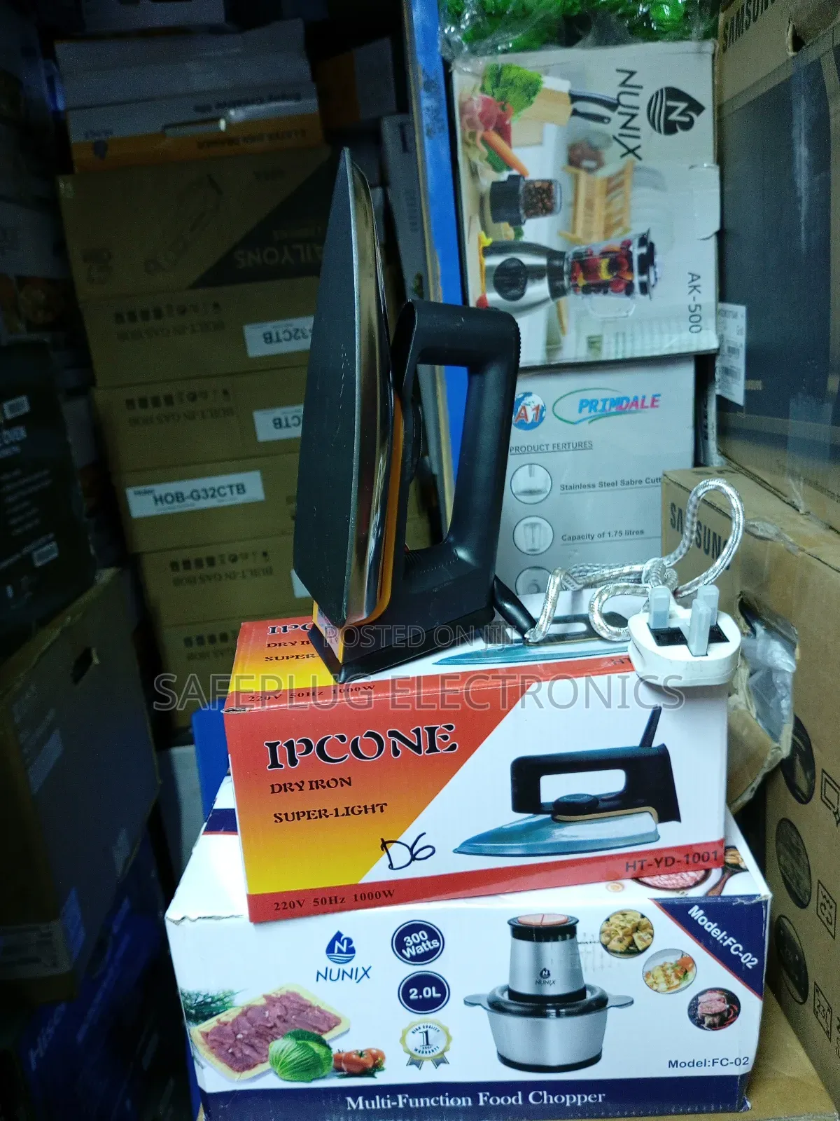 Iron Box: Ipcone Philip Heavy Duty - 220v Stable,