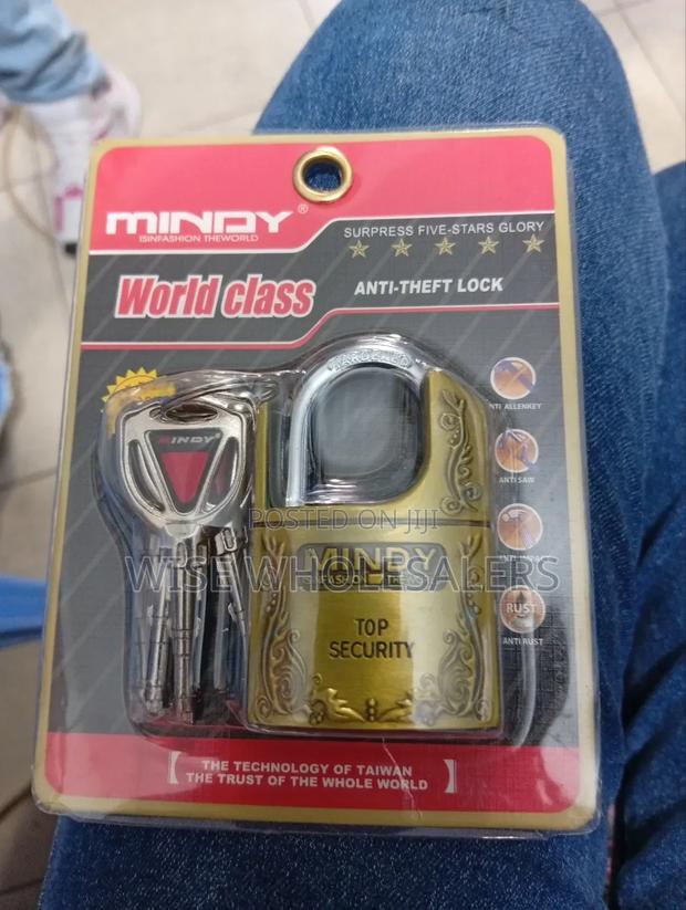 Mindy World Class Anti-theft Security Padlock. √