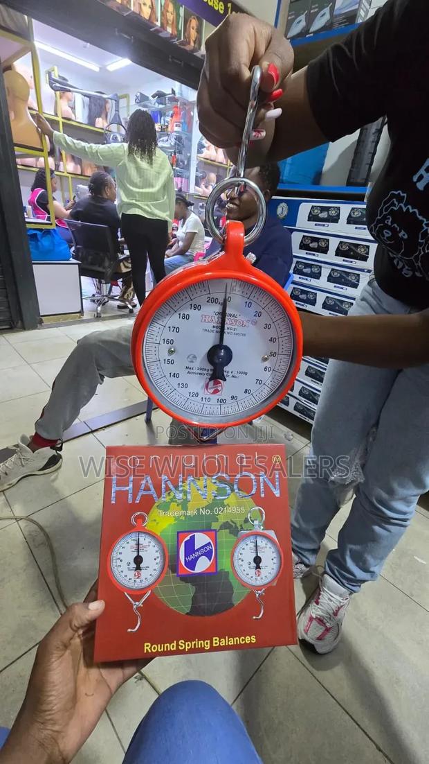 Hanson Round Spring Balance Scale,√