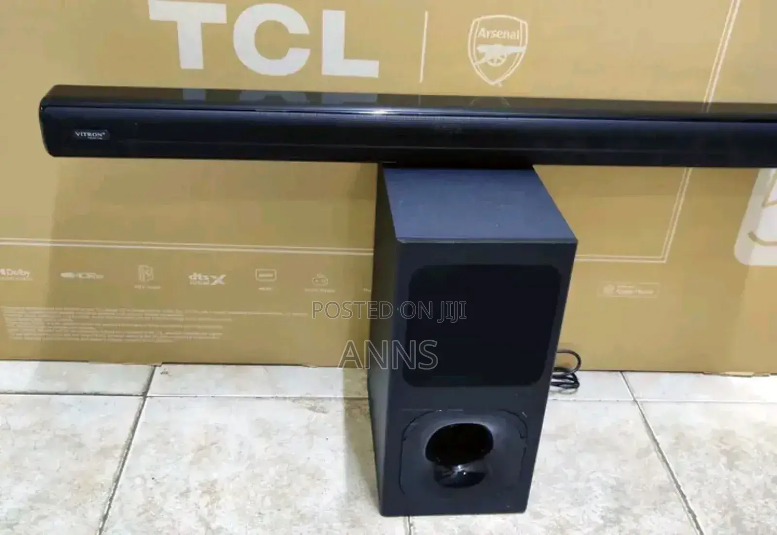 Bluetooth Enabled Vitron V52sb Soundbar System 8000w Deep Bass