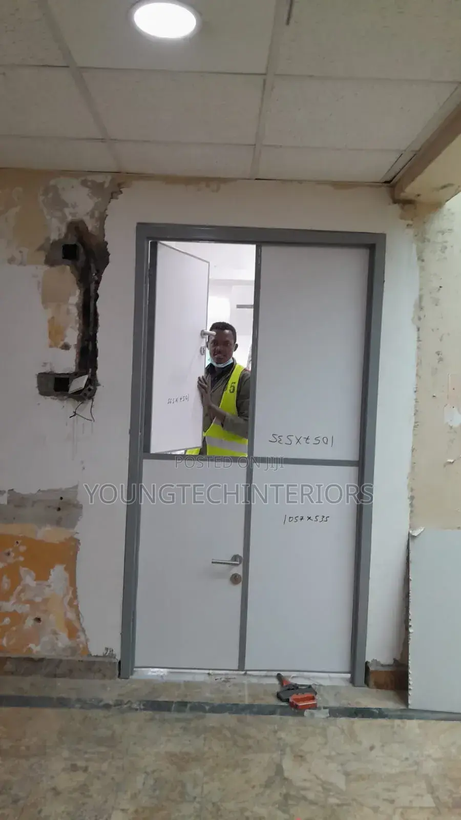 Aluminium MDF Door