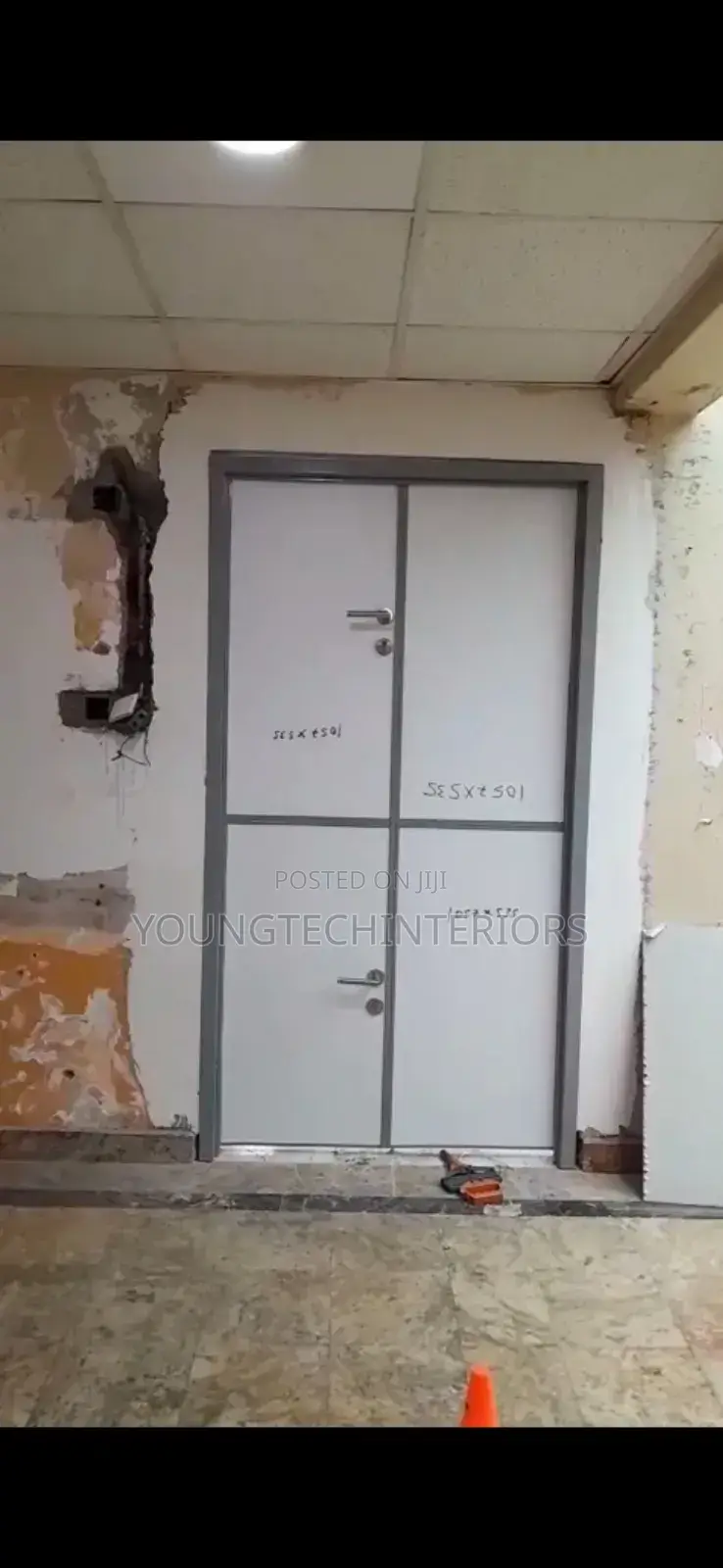 Aluminium MDF Door