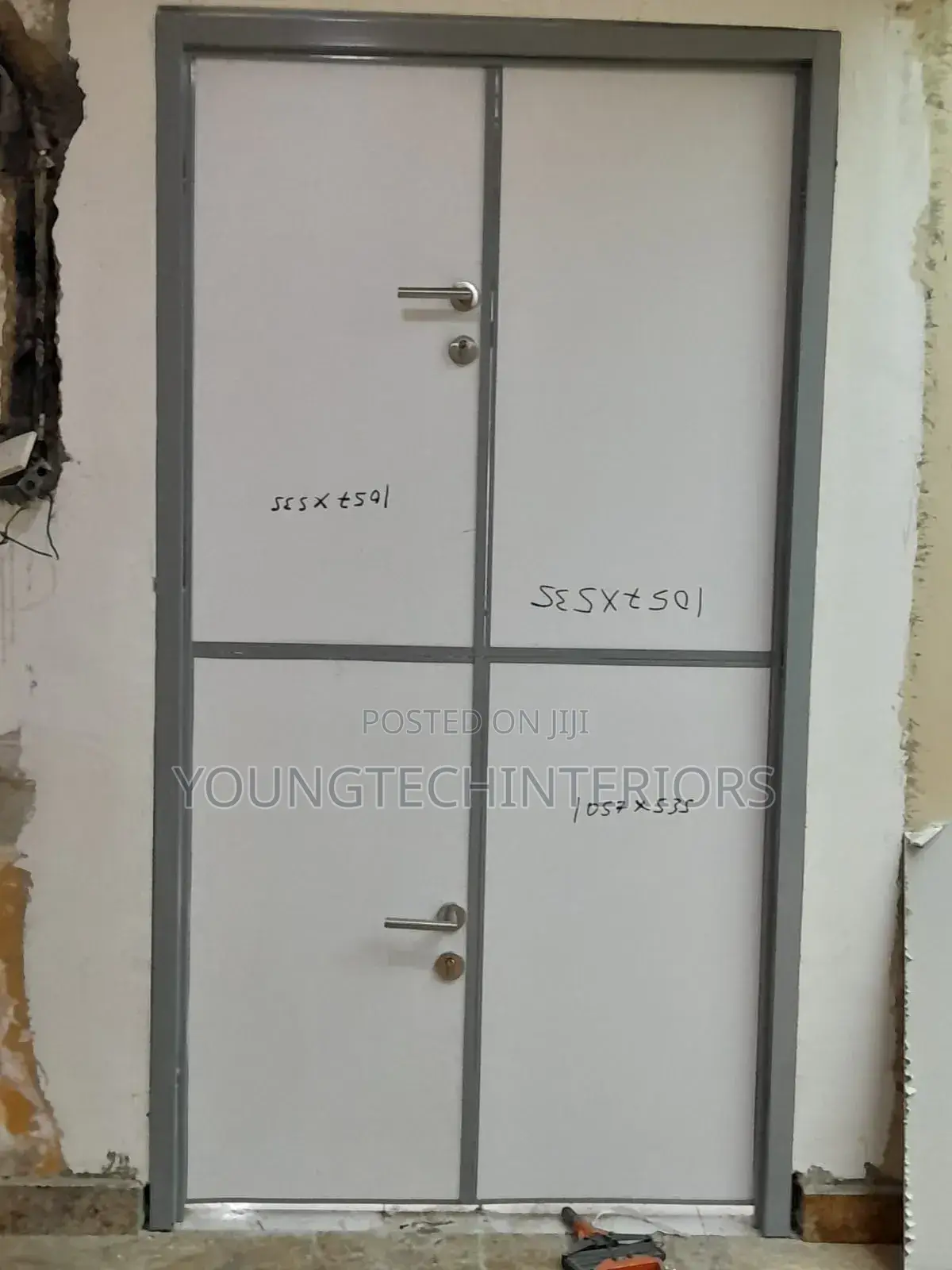 Aluminium MDF Door