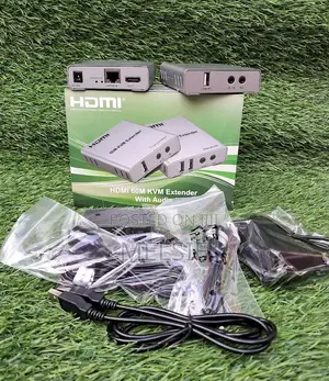 60m Usb KVM Hdmi Extender ,With Audio by Cat5e Cat6 Rj45ethernet Cable