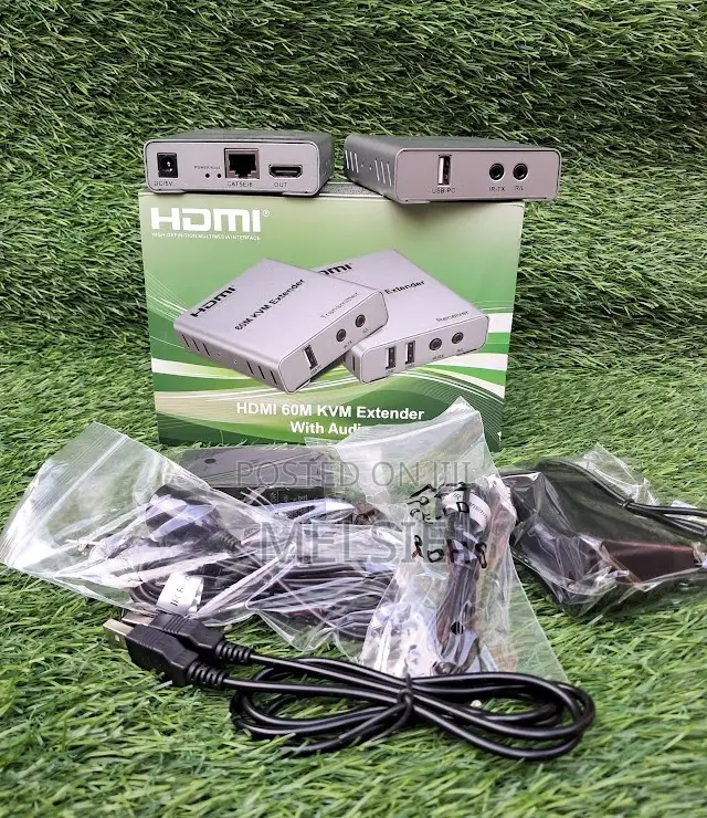 60m Usb KVM Hdmi Extender ,With Audio by Cat5e Cat6 Rj45ethernet Cable