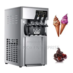  3-Flavour Soft Ice Cream Machine