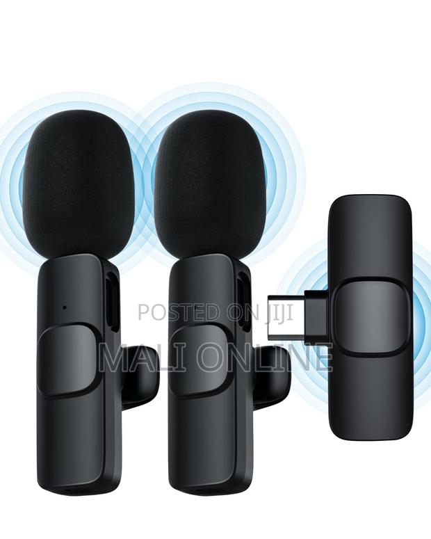 Dual Wireless Microphone 2.4g Noise Reduction Plug Play - main view