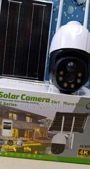 Ai Solar Powered 4g CCTV 360 Camera