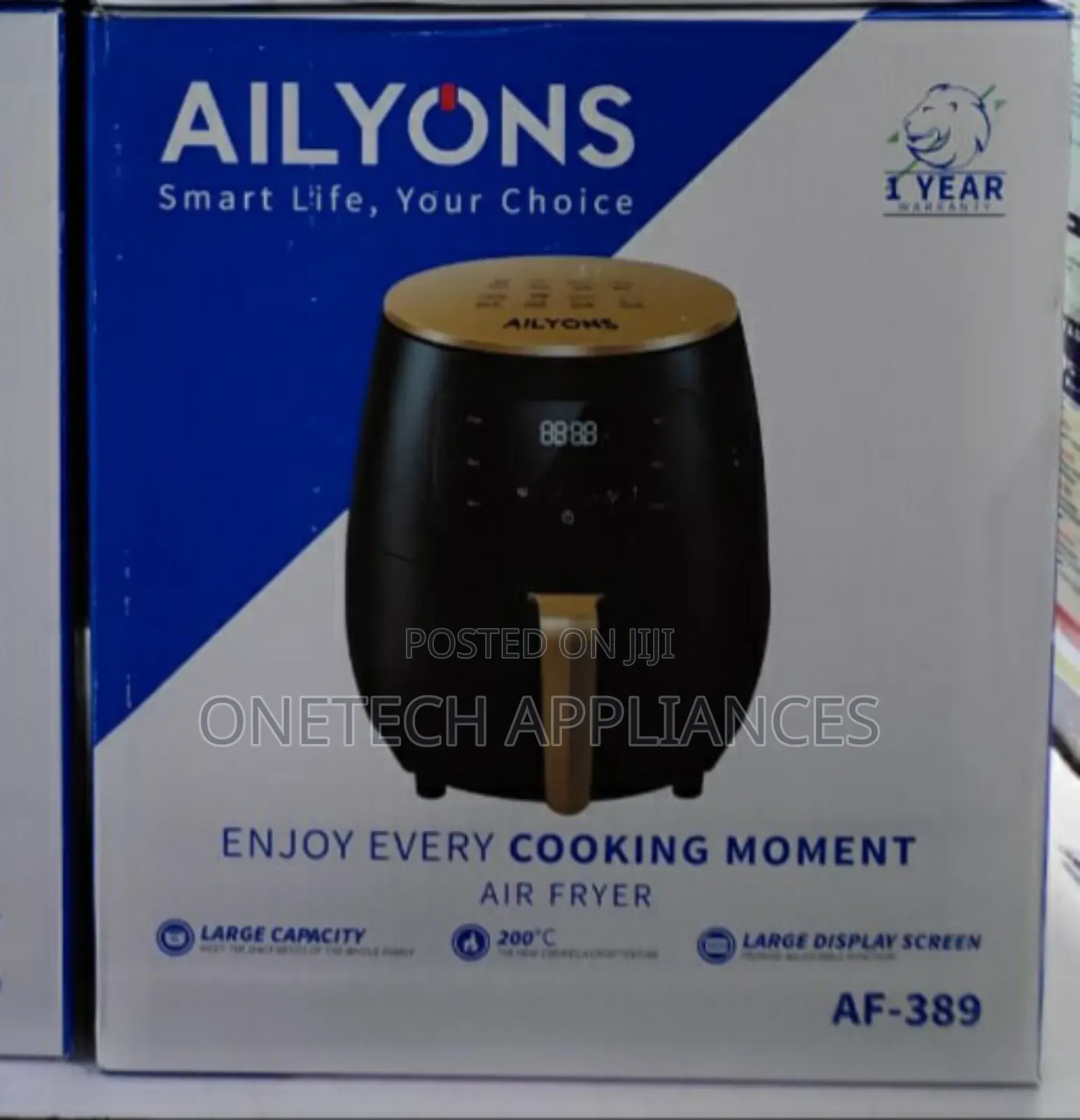 Ailyons 5l Af-389 Air Fryer