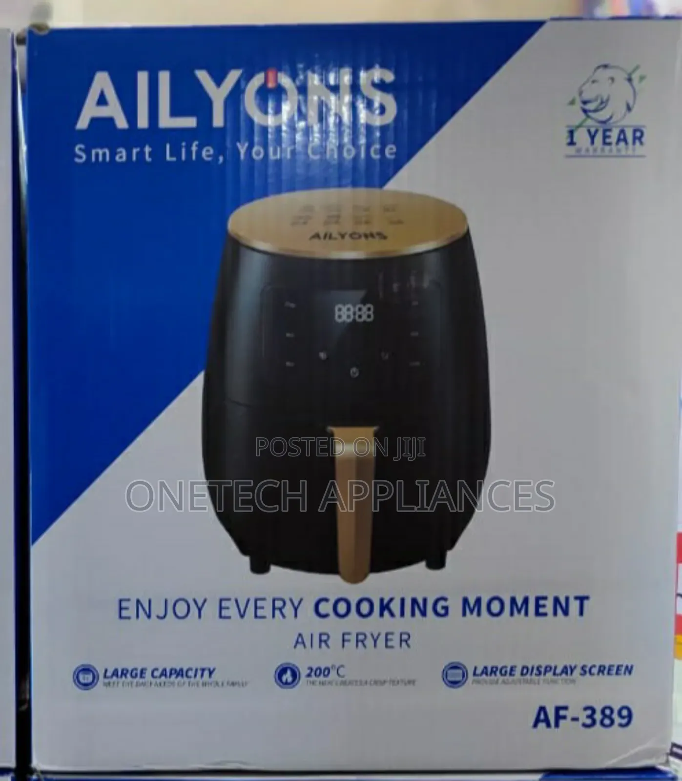 Airfryer- Ailyons Af-389 Air Fryer 5 Litres