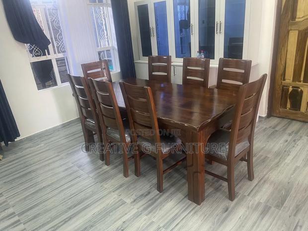 Dark Grey Dining Set