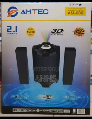 2.1 Ac/Dc Am-006 Amtec Mtungi Woofer