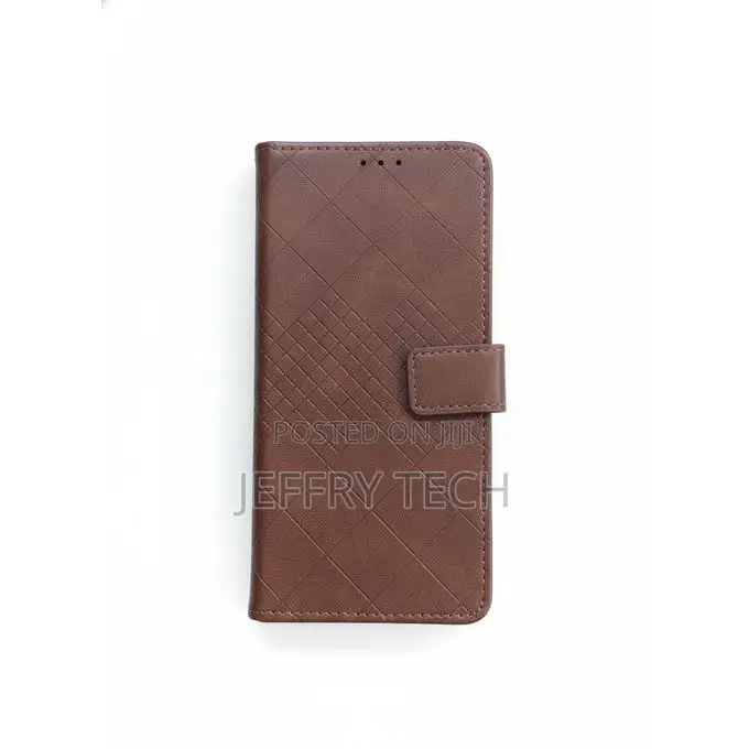 Luxury Wallet Case for Tecno Camon 40 Pro (Brown)