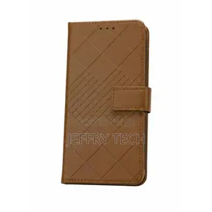 Shockproof Flip Case for Samsung A16 / a Series - Quilted Faux Leather