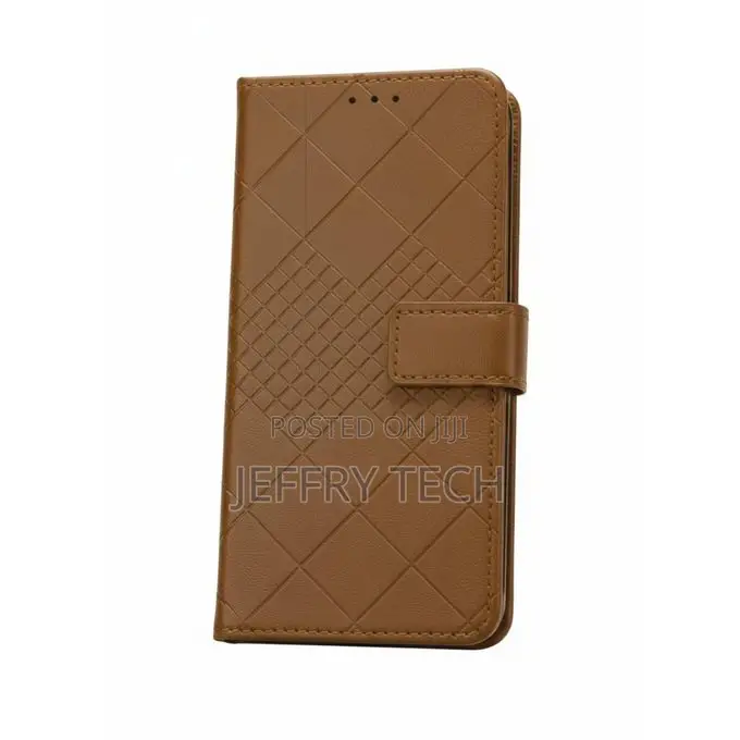 Shockproof Flip Case for Samsung A16 / a Series - Quilted Faux Leather