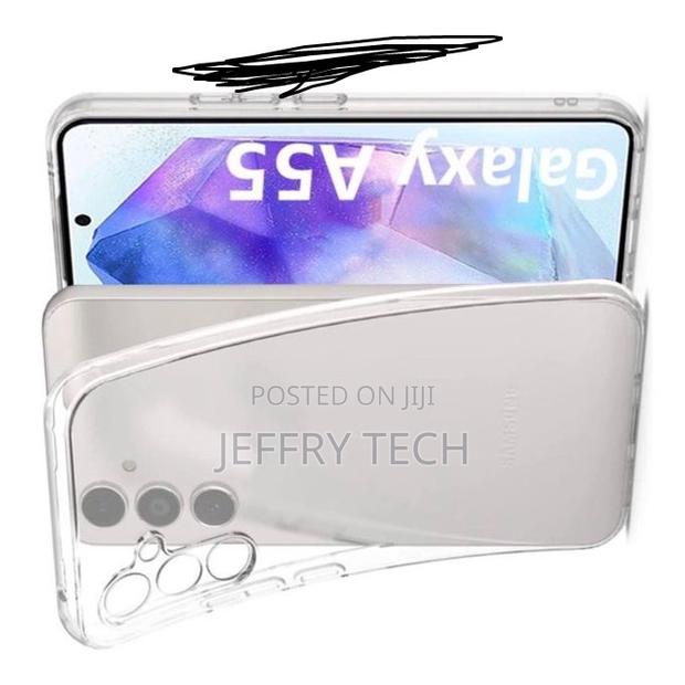 Transparent Case Compatible With Samsung Galaxy A55 + 1 Shockpro - thumbnail 3