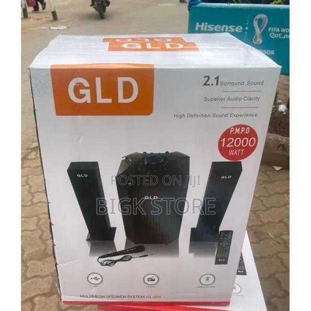 GLD 2.1 Ch Home Theater System,Usb, Bluetooth, Mic - main view