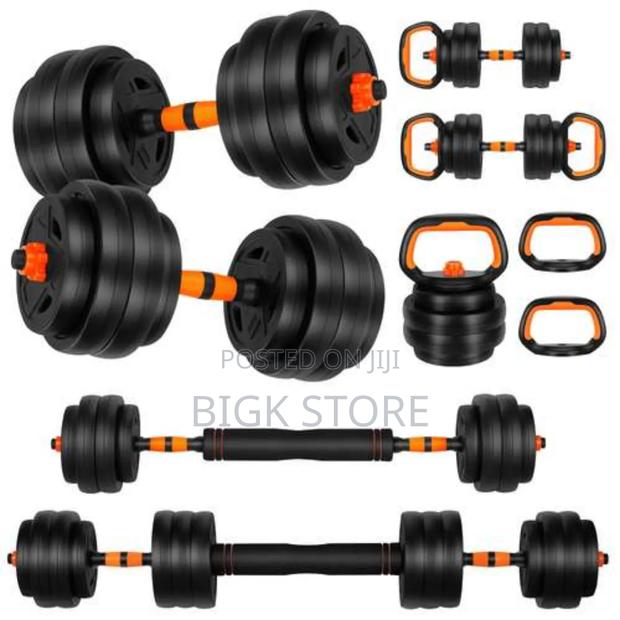6in1 Adjustable Kettle Bell Gym Weights 50kg . - main view