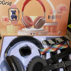 Smart Watch With Headphones - main view