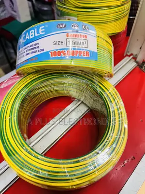 Best Quality Evincable Single 1.5mm Wiring Cable – Green/Yellow 90m