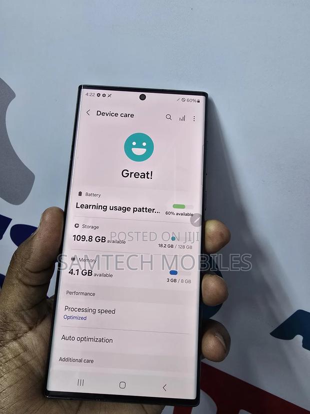 Samsung Galaxy S22 Ultra 5G 128 GB Black - thumbnail 3