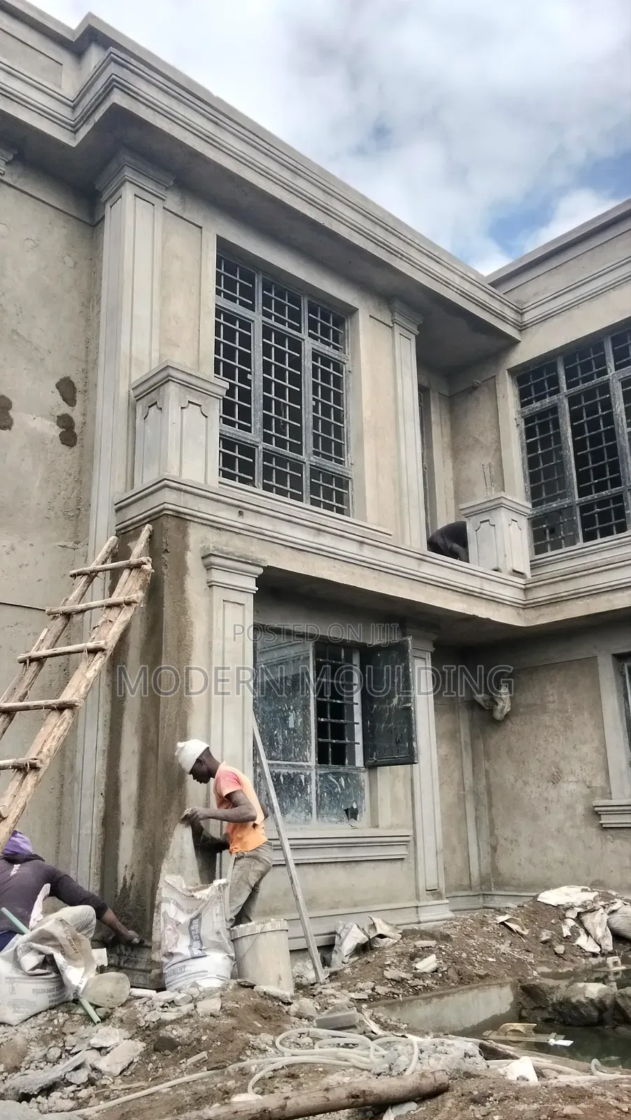 Flat Roof Moulding Design
